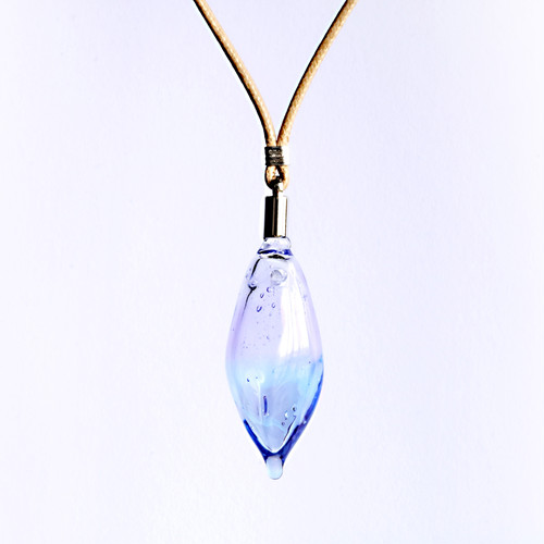 硝子のアロマペンダント<Blue & Violet> 硝子のアロマペンダント<Blue & Violet>
