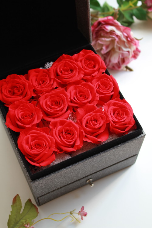 プロポーズ サプライズ 福岡のプリザーブドフラワー専門店 Rosejunoローズユノwebshop ネットショッピング