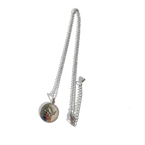 ≪再入荷≫THIS IS MY HAPPY THINGS (Silver coin necklace long) ≪再入荷≫THIS IS MY HAPPY THINGS (Silver coin necklace long)