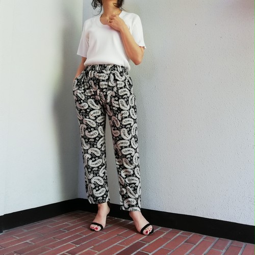 SUNNY SPORTS (90S PAISLEY HOP-SACK 2PARTS PANTS) SUNNY SPORTS (90S PAISLEY HOP-SACK 2PARTS PANTS)