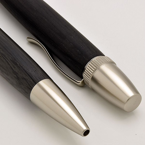 Wood Pen（銘木ﾎﾞｰﾙﾍﾟﾝ）黒檀/こくたん 三大銘木 SP15205 | F-style ステーショナリー