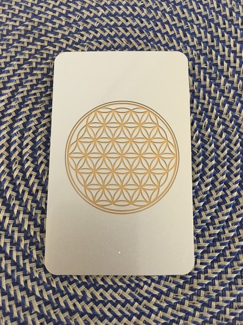 エナジーバランスカード フラワーオブライフ Beat555