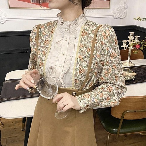 vintage flower blouse vintage flower blouse