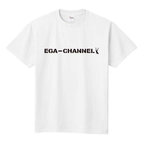 EGA-CHANNEL ロゴT-SHIRT