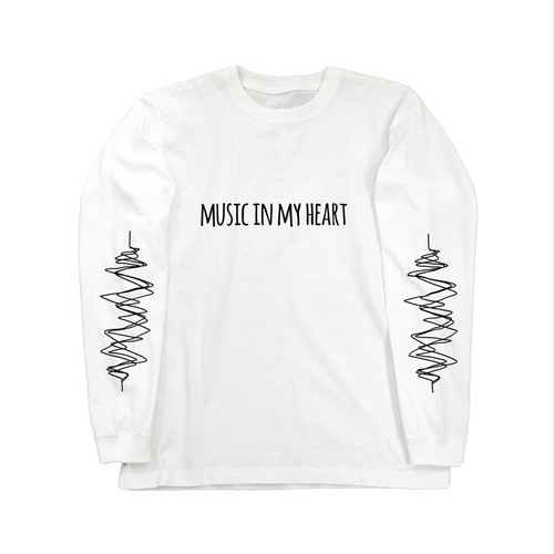 MUSIC IN MY HEART ロングTシャツ