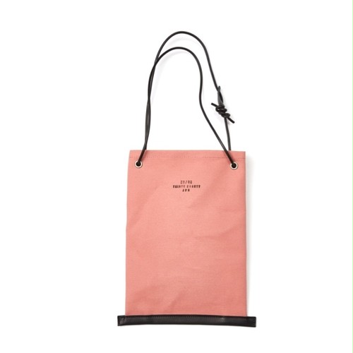 20/80(CANVAS #6 DRAWSTRING BAG WITH LEATHER STRAP) 20/80(CANVAS #6 DRAWSTRING BAG WITH LEATHER STRAP)