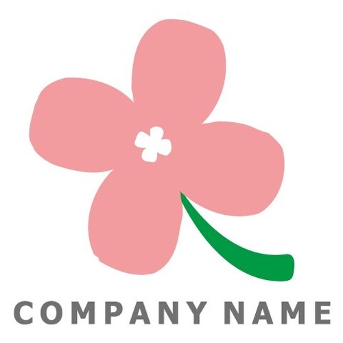 花イメージ ロゴデザイン ロゴラボ