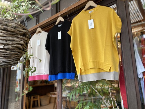 atelier naruse コットンシルクドルマンニット atelier naruse コットンシルクドルマンニット