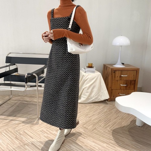 check salopette skirt 2c's check salopette skirt 2c's