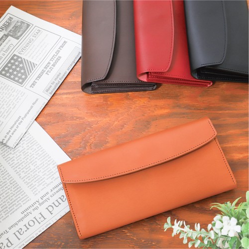 レザー長財布 レディース メンズ 送料無料 Clin