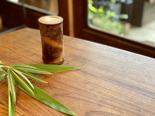 ふるもの市 竹の茶筒? ふるもの市 竹の茶筒?