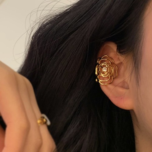 rose ear cuff rose ear cuff