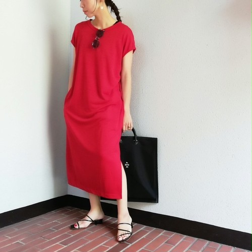 Odour(Linen Jersey Dress) Odour(Linen Jersey Dress)