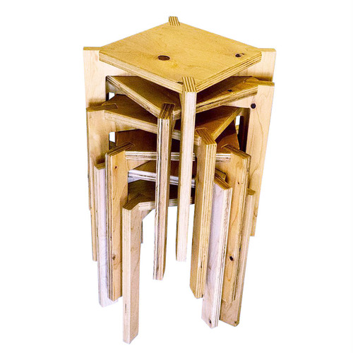 Plywood stool (プライウッドスツール)2脚セット Plywood stool (プライウッドスツール)2脚セット