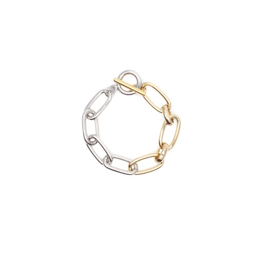 Wcolor Chain Bracelet ダブルカラーチェーンブレスレット Wcolor Chain Bracelet ダブルカラーチェーンブレスレット