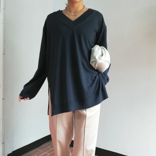 Odour(Ultra Fine Merino Wool Vネックプルオーバー) Odour(Ultra Fine Merino Wool Vネックプルオーバー)