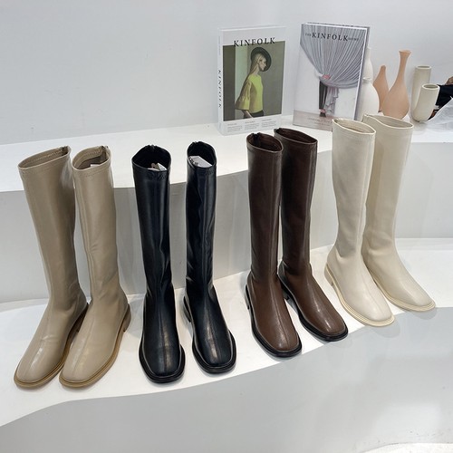 flat long boots 4c's flat long boots 4c's