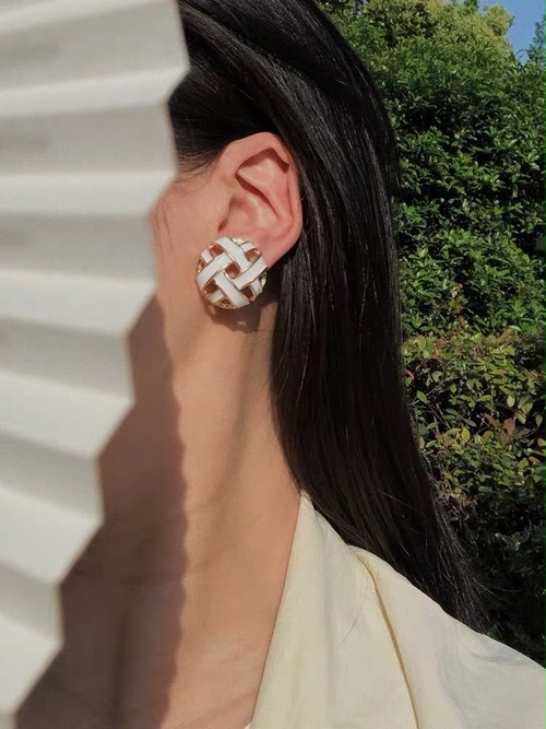 belt cube pierce/earring belt cube pierce/earring