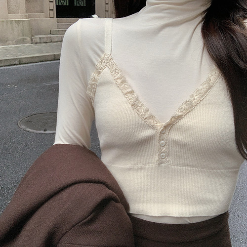 knit camisole + tops set knit camisole + tops set