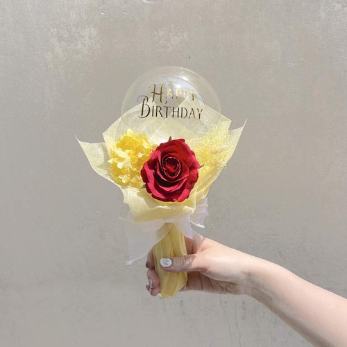 BALLOON FLOWER BOUQUET MINI - Beauty and the Beast - 美女と野獣モデル BALLOON FLOWER BOUQUET MINI - Beauty and the Beast - 美女と野獣モデル