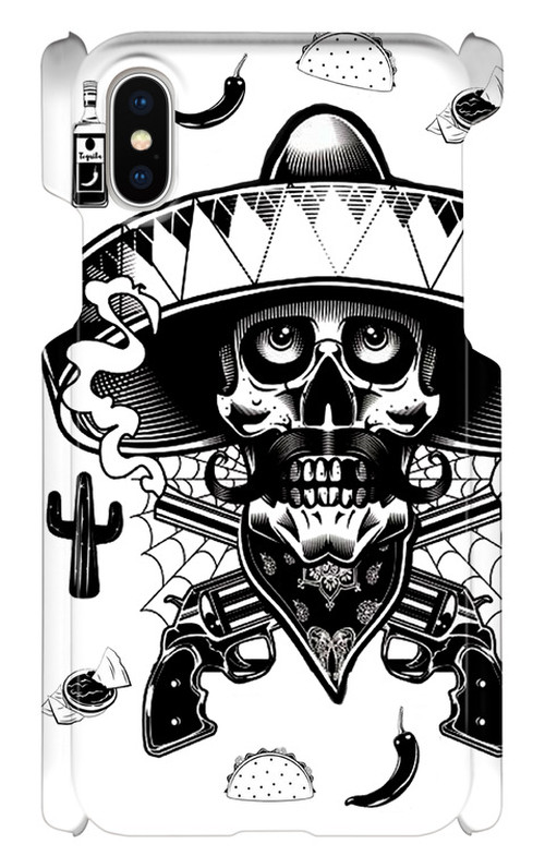 Chicles Bombaの Iphone X用スマホケース メキシコ人アーティストのtシャツ売ってます