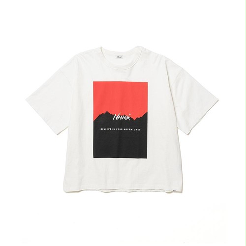 Nanga MT LOGO LOOSE FIT TEE Nanga MT LOGO LOOSE FIT TEE