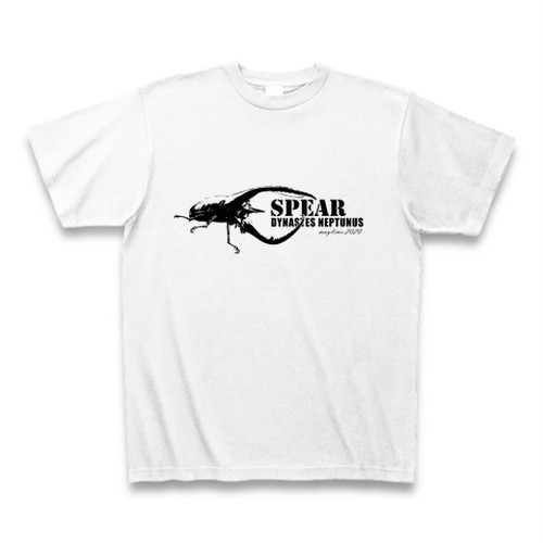 ネプチューンオオカブト ｔシャツ Maylime オリジナルデザイン ホワイト メイライム Maylime
