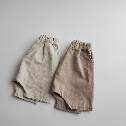 【即納】ハーフサルエルパンツ eepple 【即納】ハーフサルエルパンツ eepple