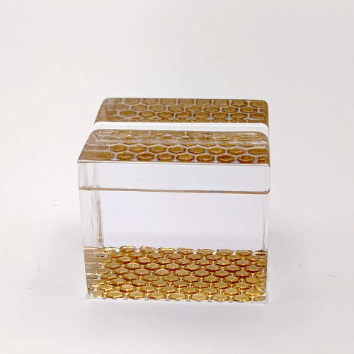 カード立て クリア カット 金彩 カード立て クリア カット 金彩