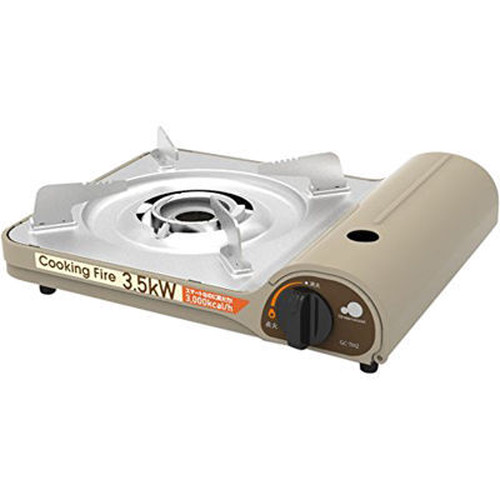 E019 薄型カセットコンロ グリーンウッド Gc Th2 防災グッズのさくらや