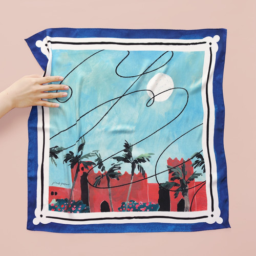 2020SS Scarf Journey / pink pepper 2020SS Scarf Journey / pink pepper