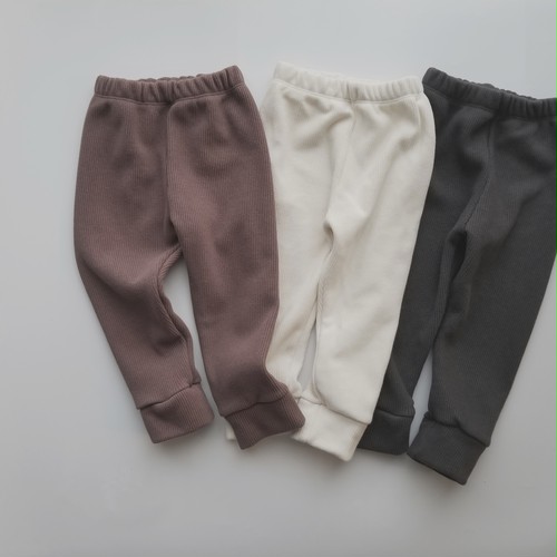 【即納】裏起毛リブパンツ uniuni 【即納】裏起毛リブパンツ uniuni