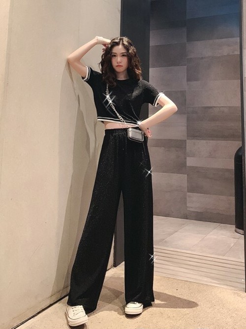 命令的 意欲 こっそり 黒 セットアップ レディース 夏 Cheese And Olive Jp