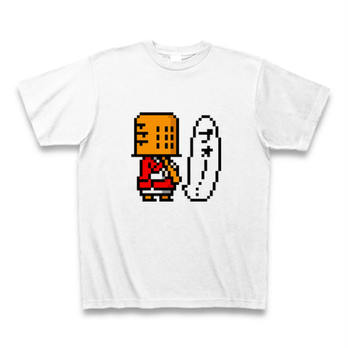 虚無僧 袈裟レッド ドット絵ｔシャツ Easel