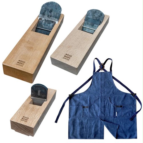 【10%OFF】平鉋 & 小鉋 & 台直し鉋 &エプロン セット 【10%OFF】平鉋 & 小鉋 & 台直し鉋 &エプロン セット