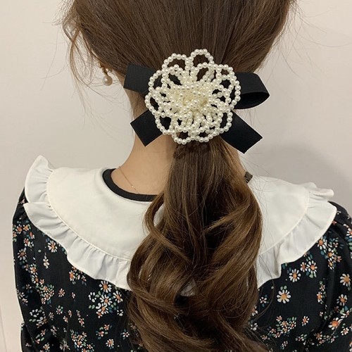 pearl camellia ribbon rubber pearl camellia ribbon rubber