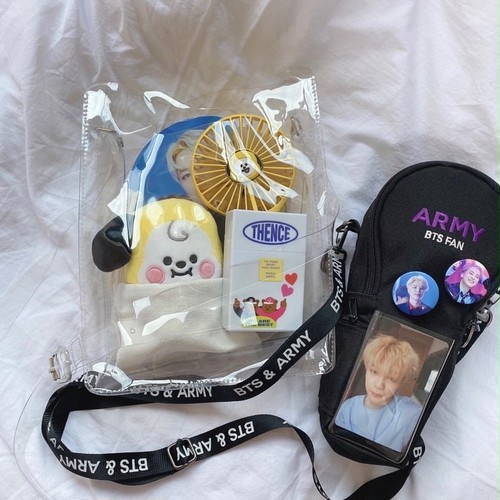 clear bag +pouch clear bag +pouch