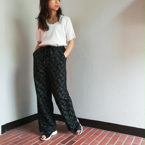 THE SHINZONE(LEAF JACQUARD PANTS) THE SHINZONE(LEAF JACQUARD PANTS)
