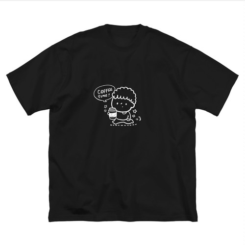 ビッグシルエットTシャツ「COFFEE TIME!」 ビッグシルエットTシャツ「COFFEE TIME!」