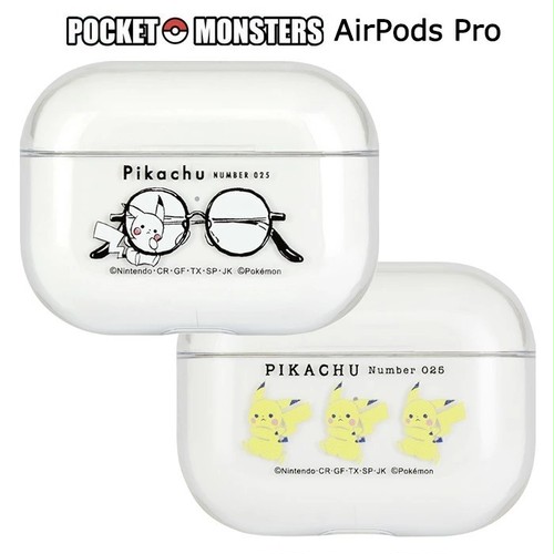 Airpods Pro ポケットモンスター エアーポッズ プロ ケース ハードケース ハード カバー クリア クリアケース 透明 キャラクター グッズ かわいい 可愛い ポケモン ピカチュウ Airpodsproケース Air Pods 収納ケース ワイヤレスイヤホン 保護カバー 保護 S Gd 7g744 Stars