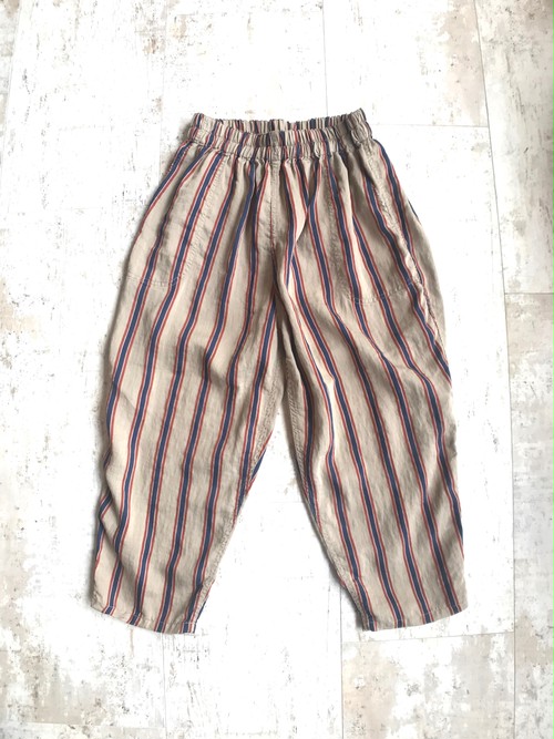 Multi-stripe farmers pants