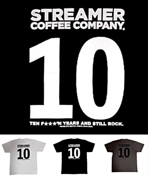ストリーマー 10周年 Tシャツ　10TH SPECIAL LIMITED ITEM
