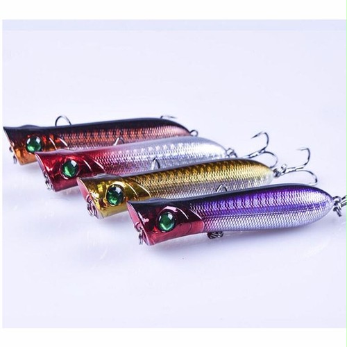 送料無料 4色セットポッパールアー125 Float Swim Popper Lure Swimbait Wobbler Vibration Fishing Tackle 4colors Kasimayafishing