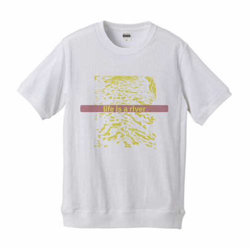 LIFE IS A RIVER tee (back one point) LIFE IS A RIVER tee (back one point)