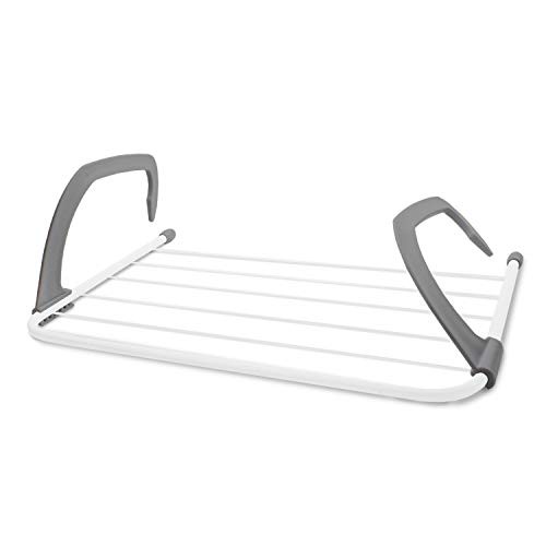 Wanhua 物干しラック ベランダ物干し 部屋干し 靴干しハンガー フックハンガー 洗濯物干し 物干し台 タオルハンガー 折りたたみ 洗濯物干しスタンド 衣類ハンガー 洗濯用 下着 靴下 ブラウス Oceans Asa