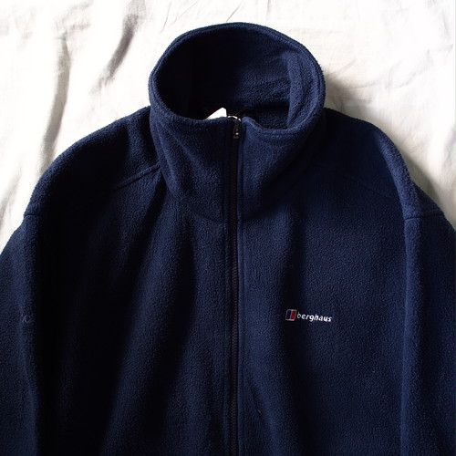 新着の-Berghaus バーグハウス フルジップフリース Kyberg Polartec