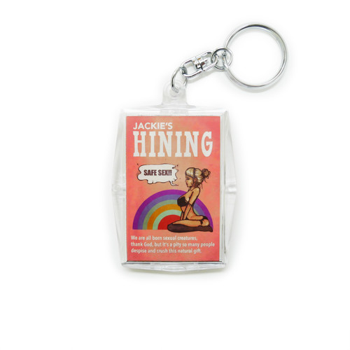 " JACKIE'S HINING " Type A / コンドーム入りキーホルダーA【Lot.JHG-A】