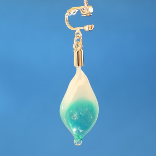 玻璃の八仙花<孔雀緑> 玻璃の八仙花<孔雀緑>