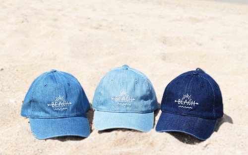TIDA Original Baseball Cap Miyakojima Beach 005 TIDA Original Baseball Cap Miyakojima Beach 005