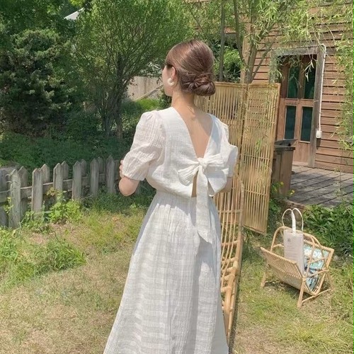 ドレッシーリボンシフォンドレス A171 ドレッシーリボンシフォンドレス A171